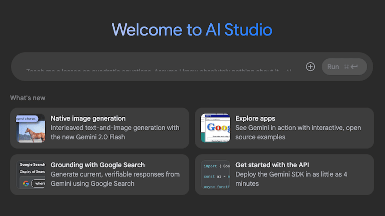 Google AI Studio