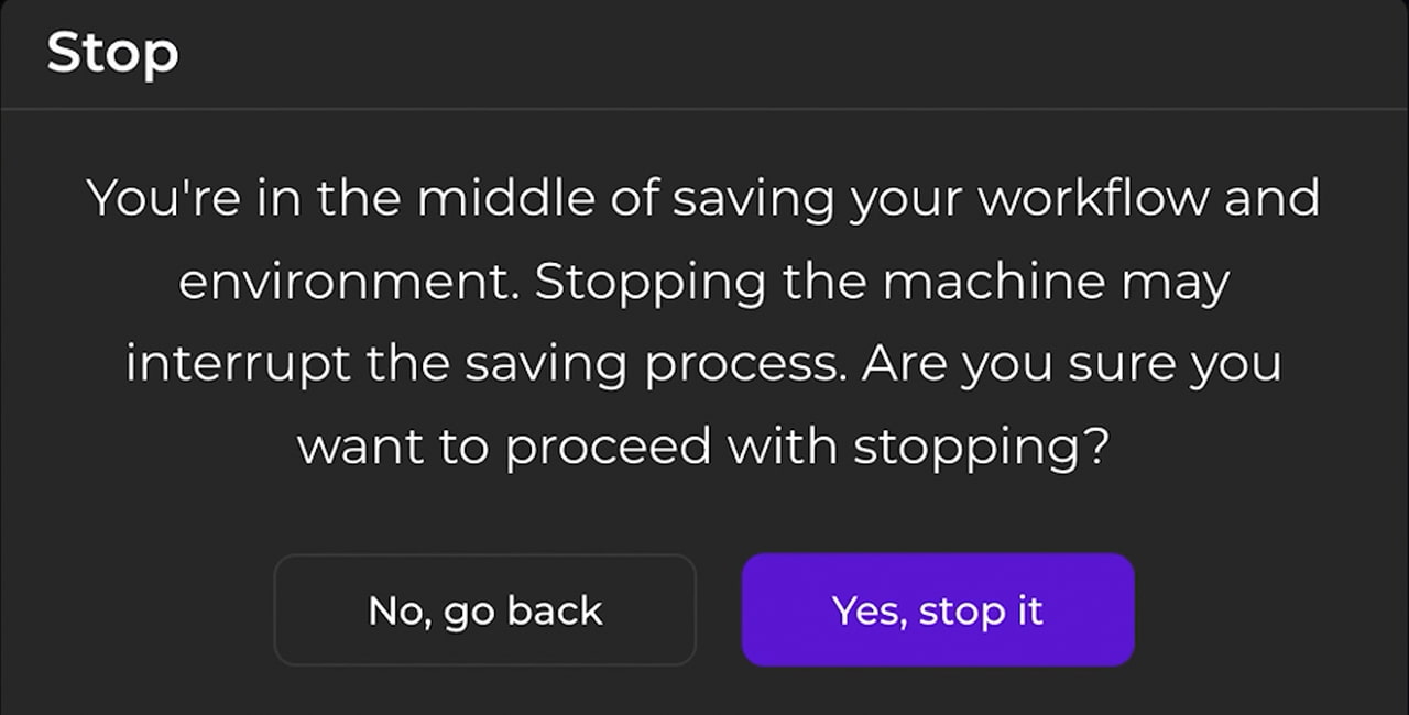Stop ポップアップウィンドウ